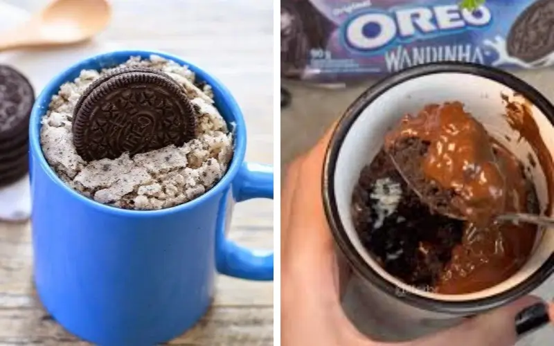 Como Fazer o Melhor Bolo de Caneca de Oreo